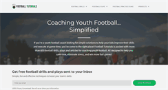 Desktop Screenshot of football-tutorials.com